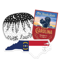 North Carolina Stickers