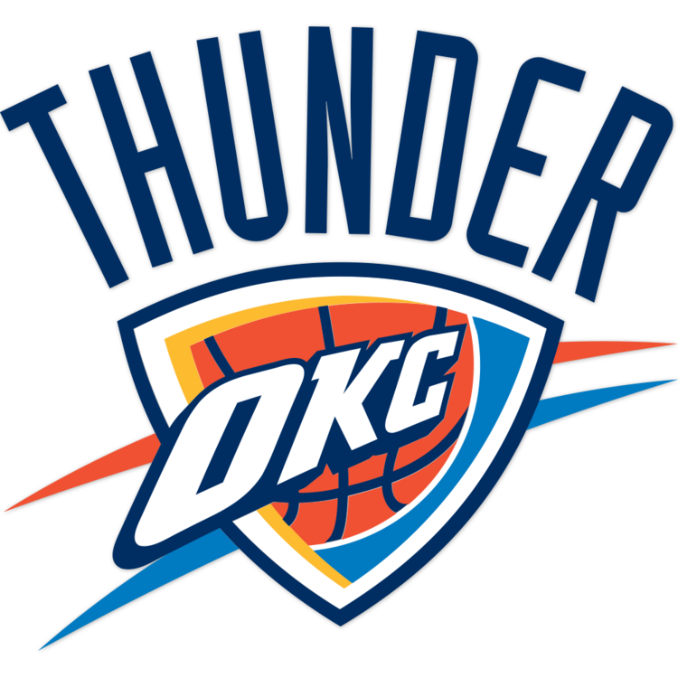 Oklahoma City Thunder NBA Logo Sticker