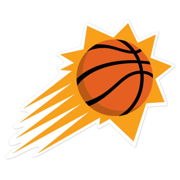 Phoenix Suns NBA Logo Sticker