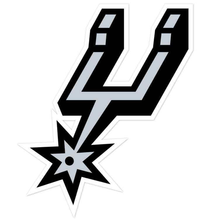 San Antonio Spurs NBA Logo Sticker