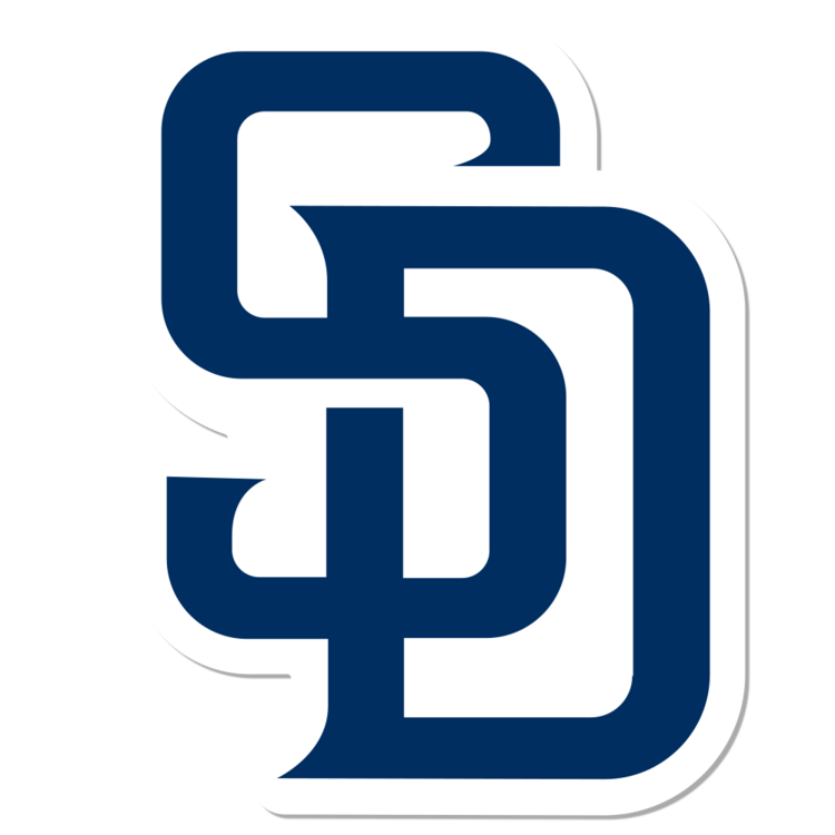 San Diego Padres MLB Logo Sticker