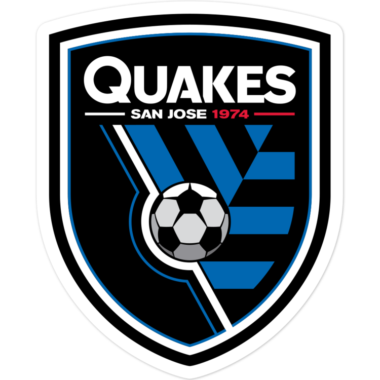 San Jose Earthquakes MLS Logo Sticker