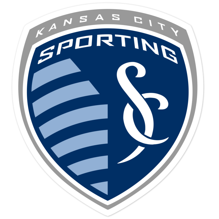 Sporting Kansas MLS Logo Sticker