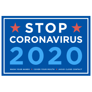 Stop Coronavirus 2020 Sticker