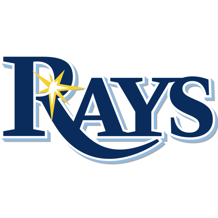 Tampa Bay Rays MLB Logo Sticker