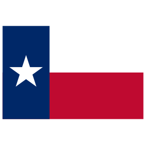 Texas Tx State Flag Sticker