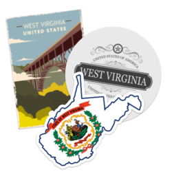 West Virginia Stickers