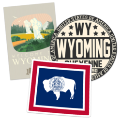 Wyoming Stickers